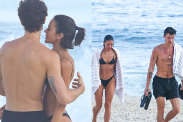 bruna-e-shawn-mendes-praia
